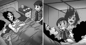 Artist Creates Horror Stories That Will Terrify You Without Saying A Single Word