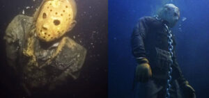 The Jason Voorhees Statue Installed By a Fan Underwater Terrifying