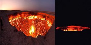 How Did The Gates Of Hell Open? Darvaza Gas Crater