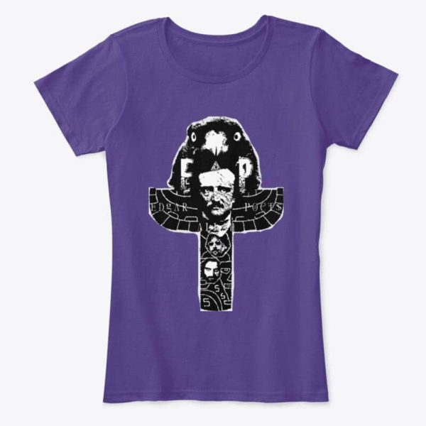 Edgar Allan Poets Noir Totem T-Shirt Women