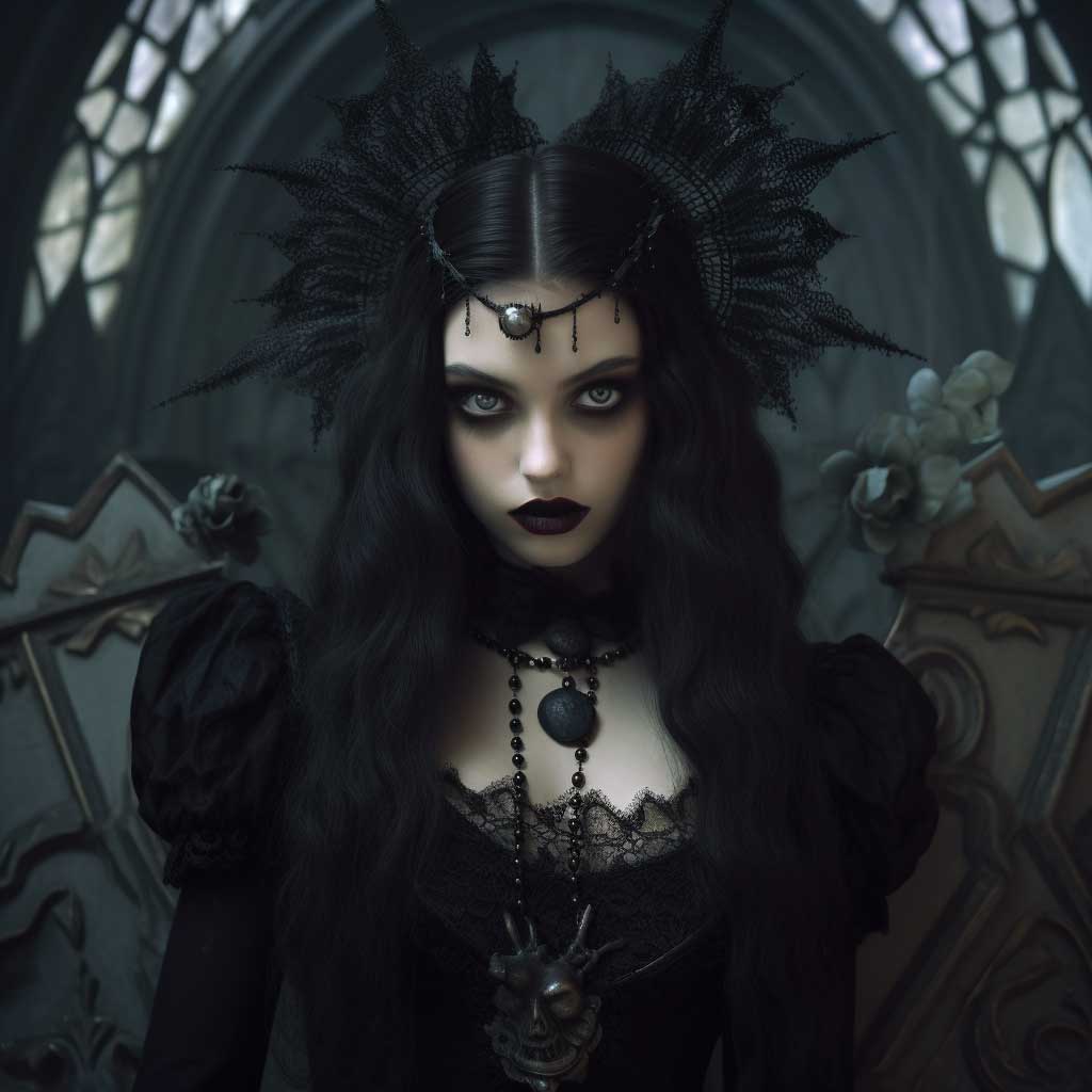 The revival of trad goth and vintage fashion in popular culture